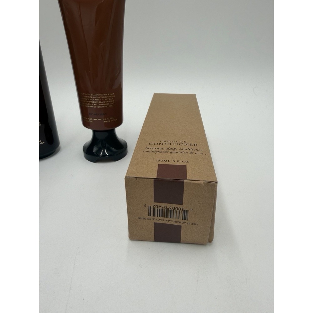 AZ Craft Luxury Haircare Indulge Shampoo 8.5 oz + Conditioner 5 oz NEW IN BOXES - Picture 5 of 8